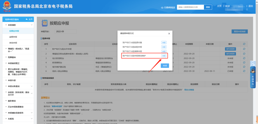 税费申报及缴纳3