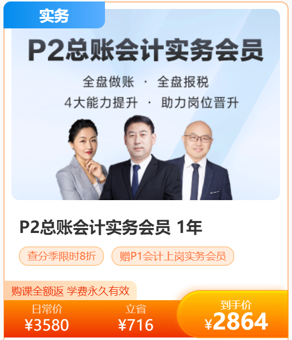 P2总账会计实务会员