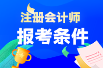 2023报名注会都有什么条件？