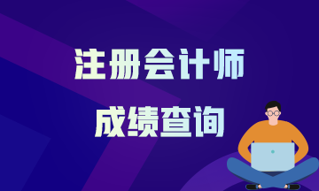 注册会计师考试成绩查询入口是什么?