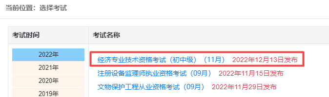初中级经济师考试成绩 初中级经济师考试成绩