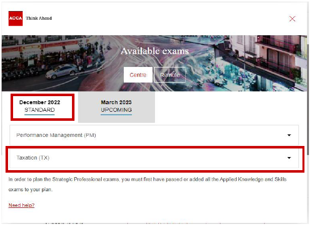 2023年ACCA分机考试报考流程