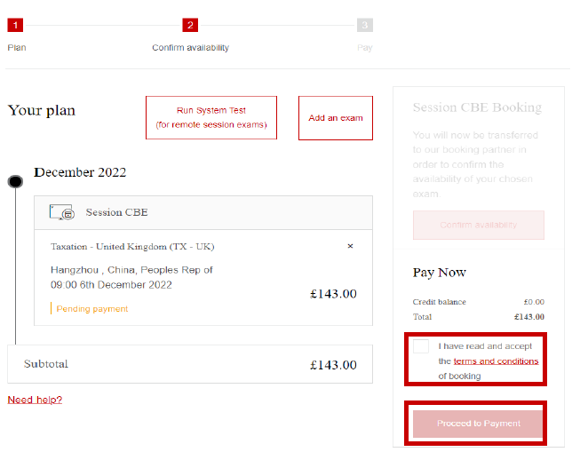 2023年ACCA分机考试报考流程