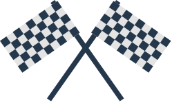 体育户外交叉旗子分割线,速度与激情