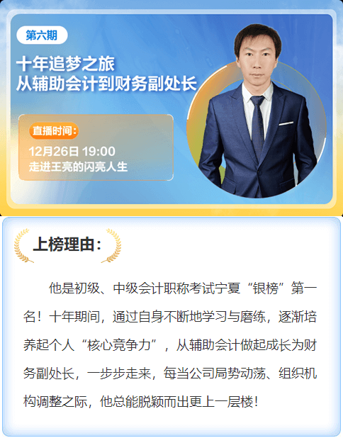 走进王亮的闪亮人生