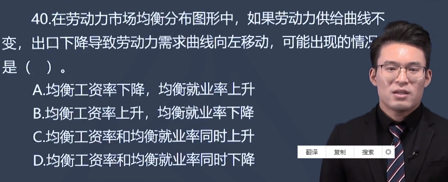 中级经济师《人力资源》试题回忆:劳动力市场均衡及其变动 中级经济师《人力资源》试题回忆:劳动力市场均衡及其变动