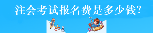 注会考试报名费是多少钱？
