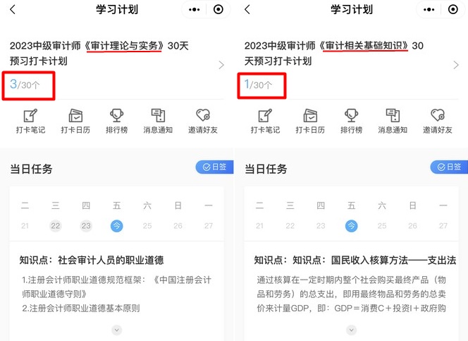 审计师30天预习打卡