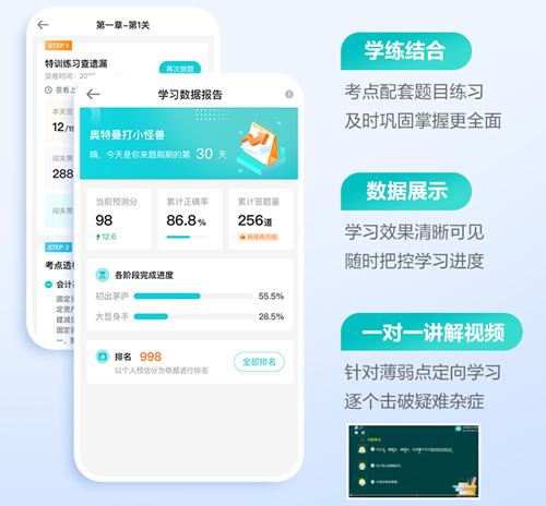测实力 扫盲点！初会【题刷刷】考前必选 83关趣味闯关+套卷综合刷题
