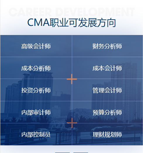 CMA职业发展方向2 CMA职业发展方向2