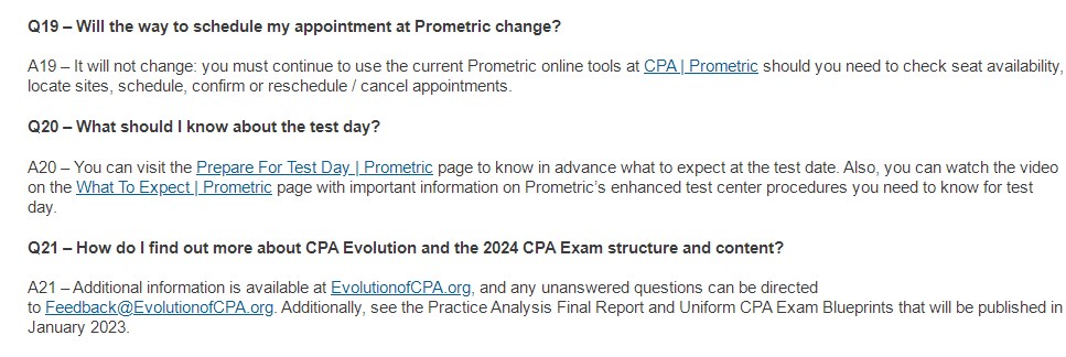 USCPA新政策常见问题解答 USCPA新政策常见问题解答