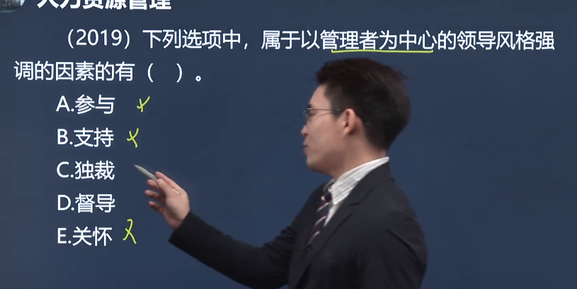 中级经济师《人力资源管理》试题回忆:领导风格 中级经济师《人力资源管理》试题回忆:领导风格