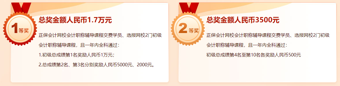 重要提醒：2023年初级会计查分后参与报分活动 赢取万元奖学金哦