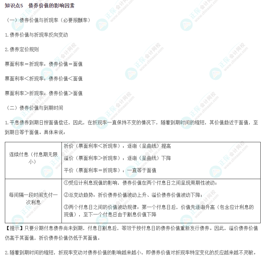 2023注会《财管》冲刺阶段易错易混知识点(五) 2023注会《财管》冲刺阶段易错易混知识点(五)