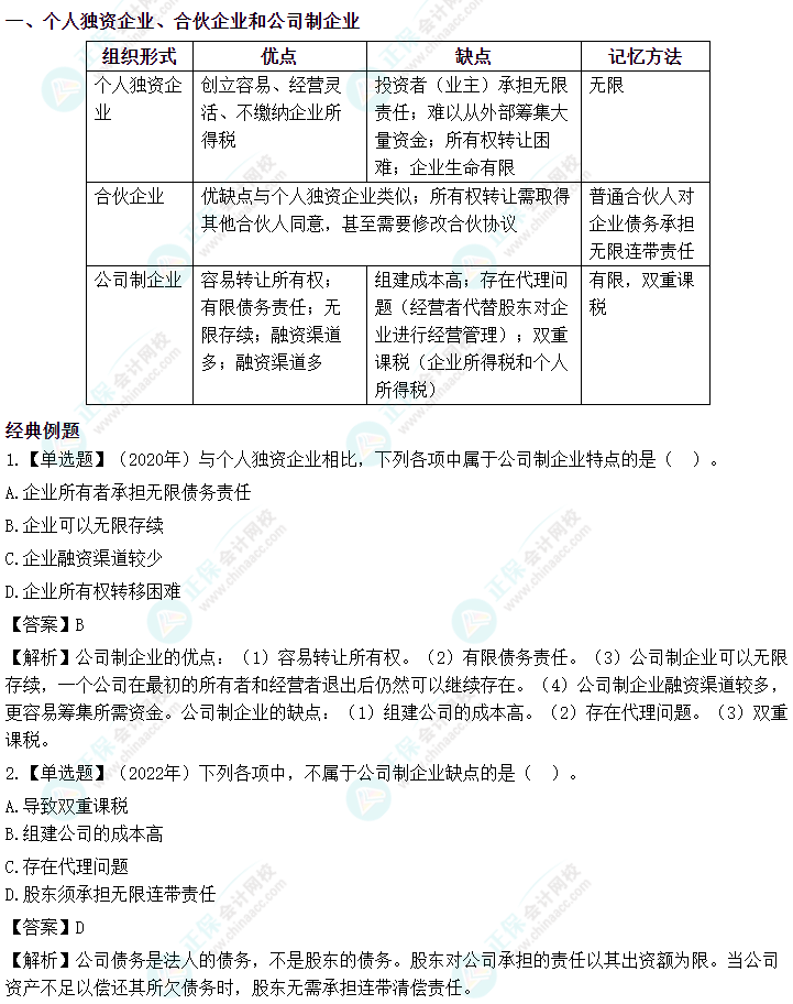 2023中级会计考前必看的三十个易错易混知识点 考前再过一遍！