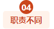 职责不同