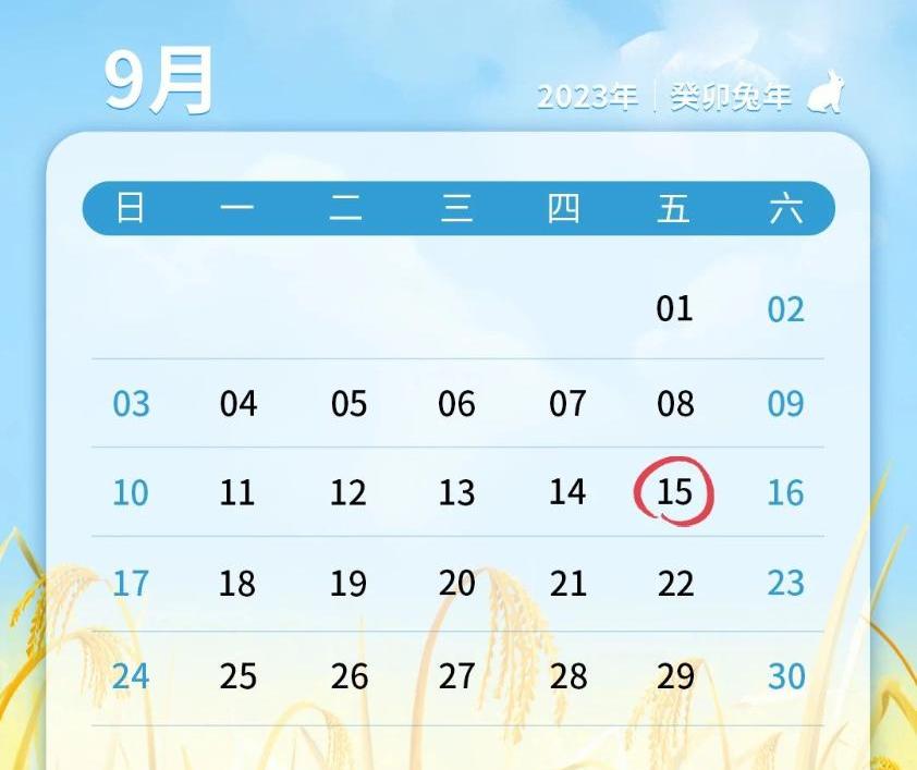 9月征期截至15日，申报注意事项请留意