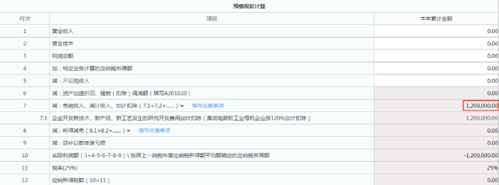 预缴税款计算总 预缴税款计算总
