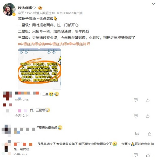 成绩仍未公布！中级经济师考生精神状态大赏
