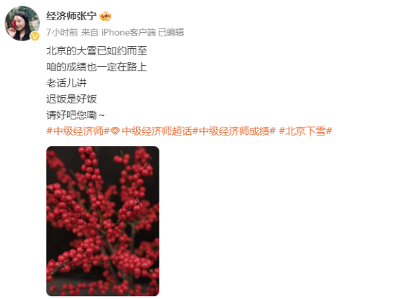 中级经济师张宁老师