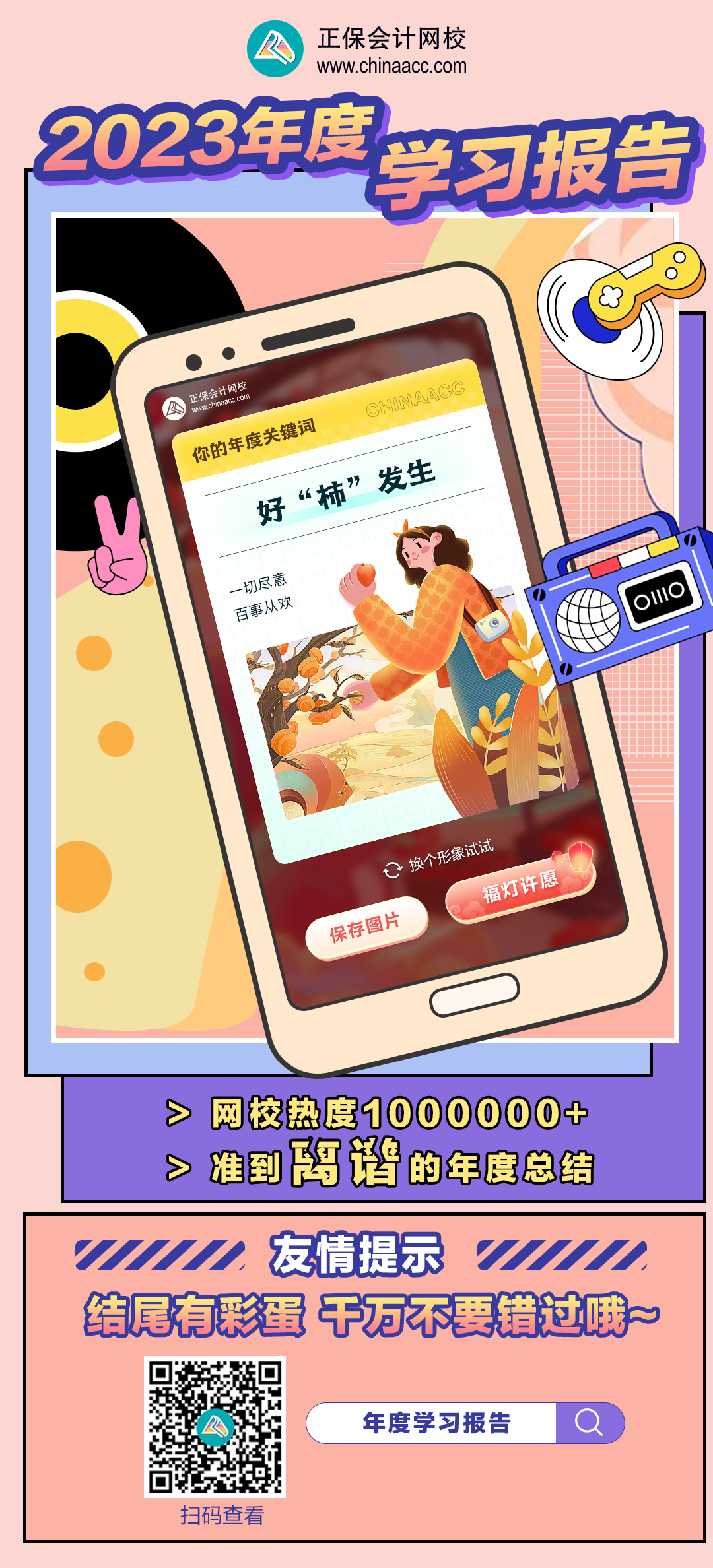 2023年度学习报告海报1