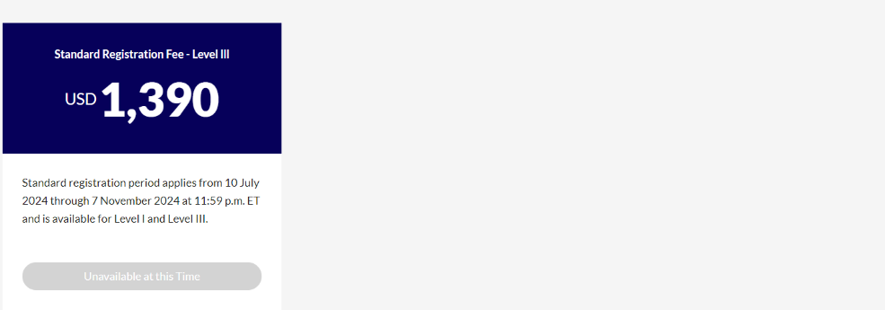 什么？25年CFA报名费用就涨了？