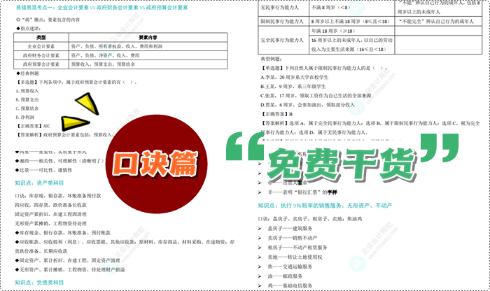 初会考试倒计时！“考前冲刺抢分资料包”一站式免费领取 再也不用东奔西走
