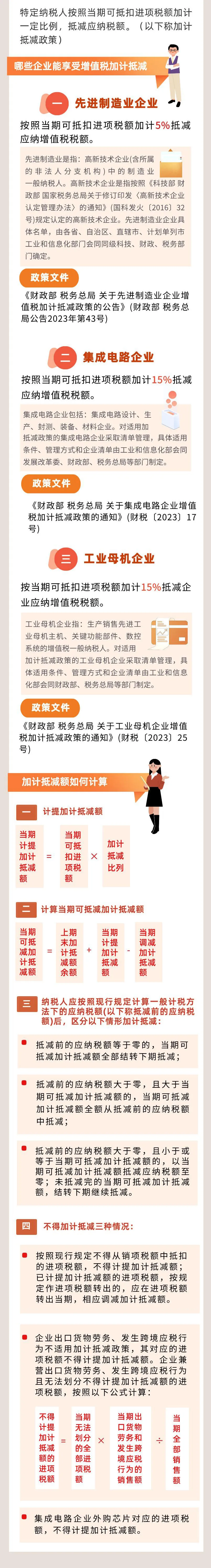 增值税加计抵减! 增值税加计抵减!