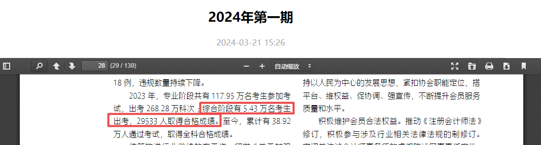 注会综合阶段考试通过率 注会综合阶段考试通过率