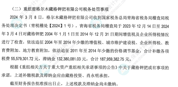 什么情况,税务倒查30年企业补税8500万!! 什么情况,税务倒查30年企业补税8500万!!