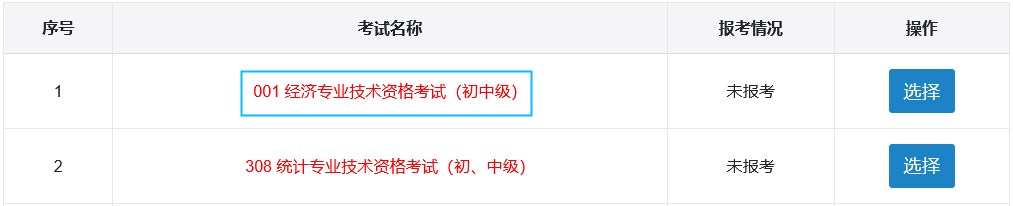 初中级经济师报考 初中级经济师报考