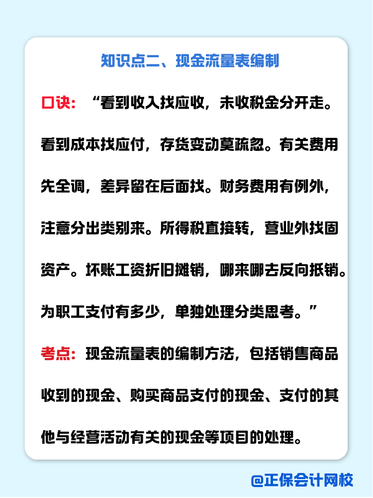 《会计》记忆口诀让你轻松记考点！