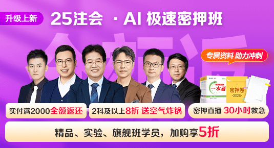 注册会计师AI极速密押班