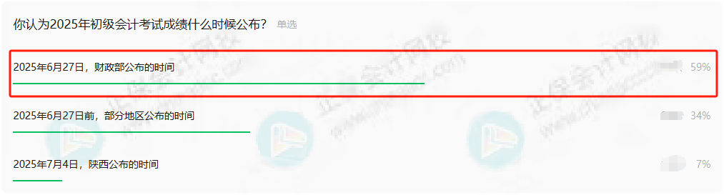2025年初级成绩公布时间7