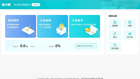 审计师AI题刷刷