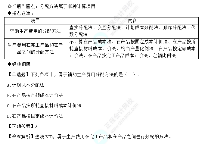 易错易混知识点