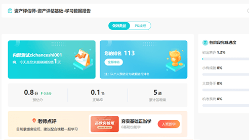 资产评估师AI题刷刷