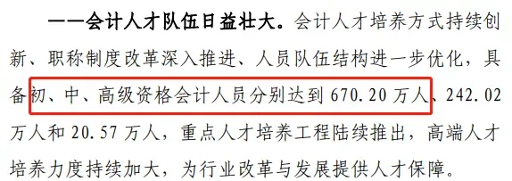 财政厅新通知：初级会计持证人数……6