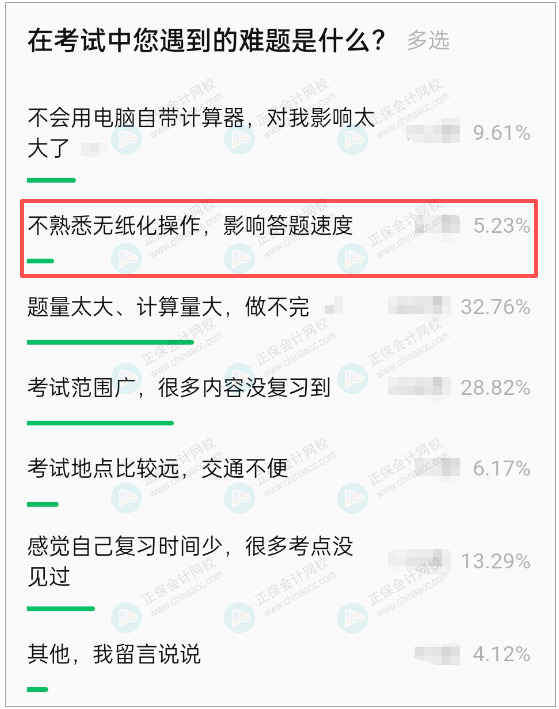 考试中遇到的难题