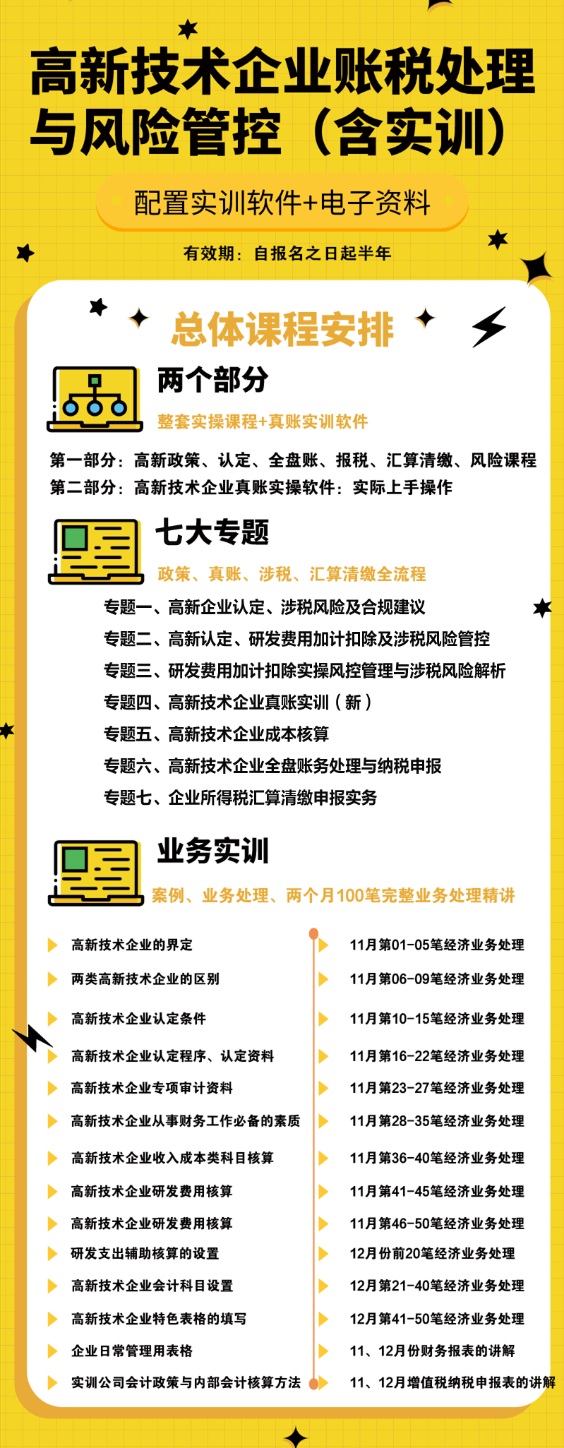 高新技术企业全盘账税处理与风险管控 高新技术企业全盘账税处理与风险管控