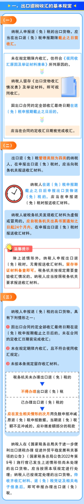 收藏！出口退税收汇注意事项