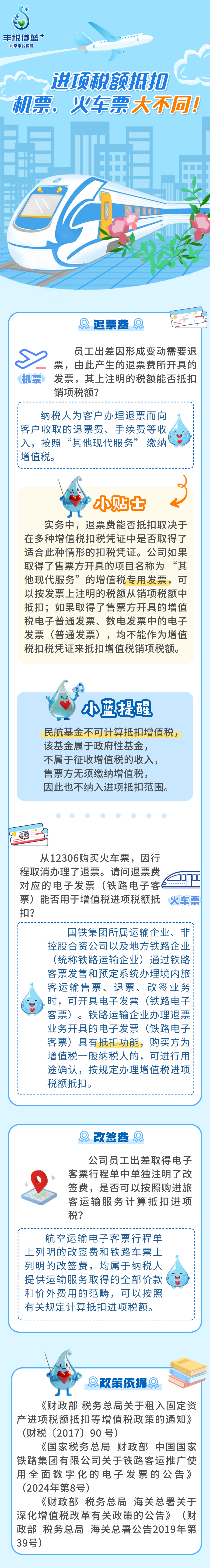 进项税额抵扣——机票、火车票大不同