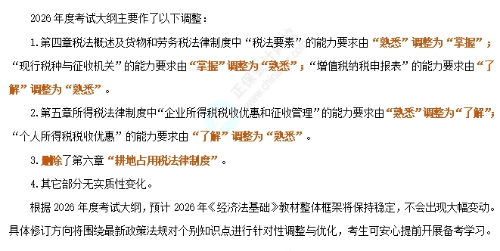 经济法大纲解读