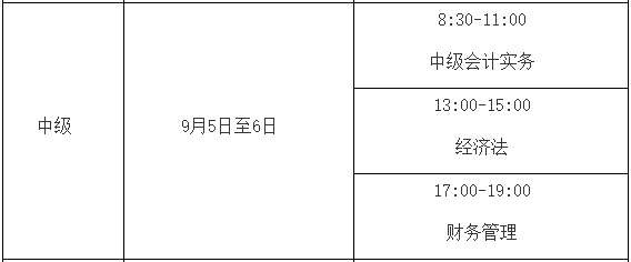 考试时间 考试时间