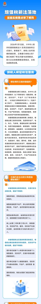 增值税新法落地，这些实操要点你了解吗？
