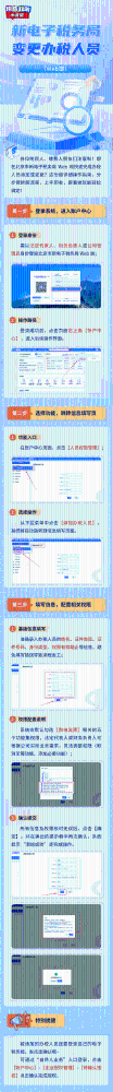 新电子税务局变更办税人员（web端）