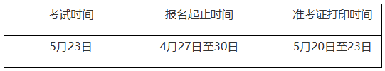 5月基金考试安排