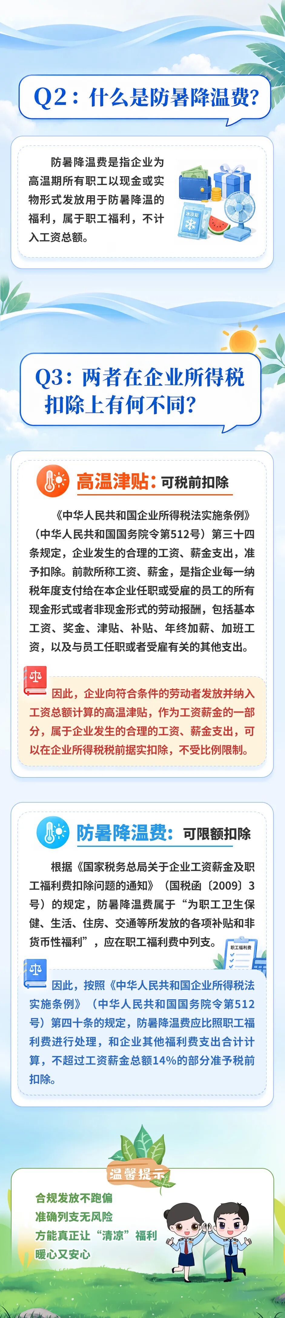 高温津贴VS防暑降温费2