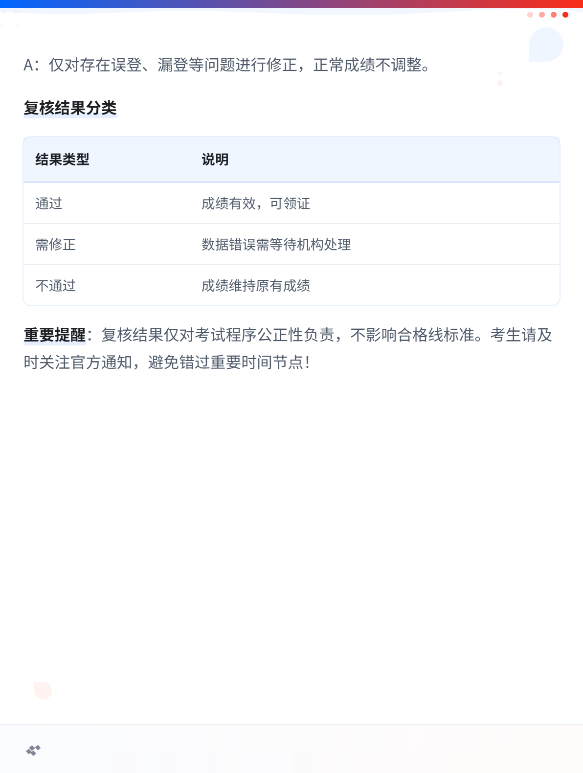 2026年初级会计成绩复核结果什么时候可以查询？3