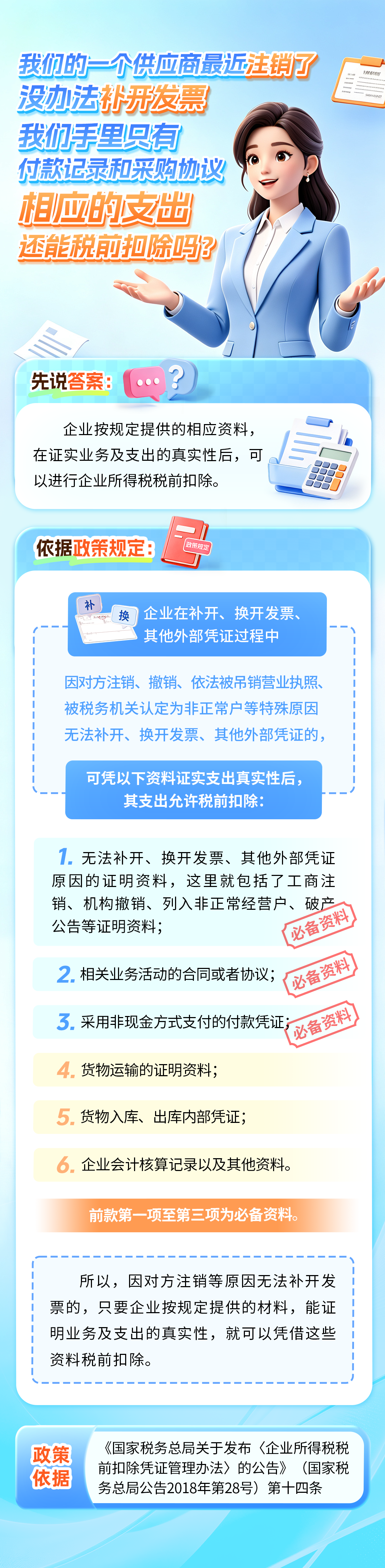 相应的支出还能税前扣除吗？